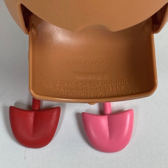 Mrs Potato Head Playskool 2251 Sunvisor Earrings Purse Flower Used Box Included - Picture 10 of 12